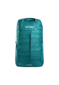 Tatonka CITY PACK - Tagesrucksack - Teal Green Zig Zag -Tatonka e63a1e88cd9d4702bed09cdfeeb96f77
