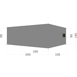 Tatonka Floor Sheet LT Gargia 2 - Zeltunterlage